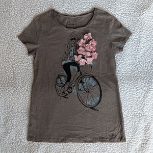 Old Navy 100% cotton graphic tee (size M)